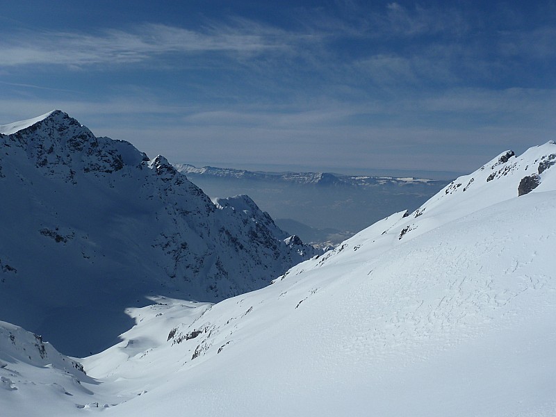 Col de Roche Noire : versant Lac Blanc