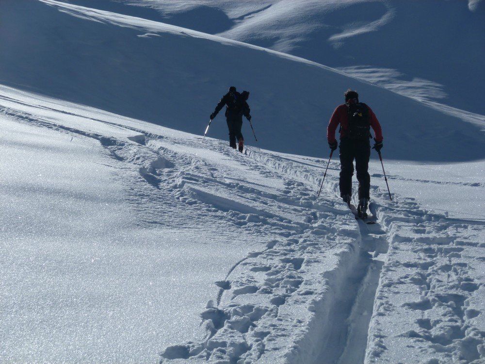 #4 trace : sous le col de l trace : sous le col de l'âne