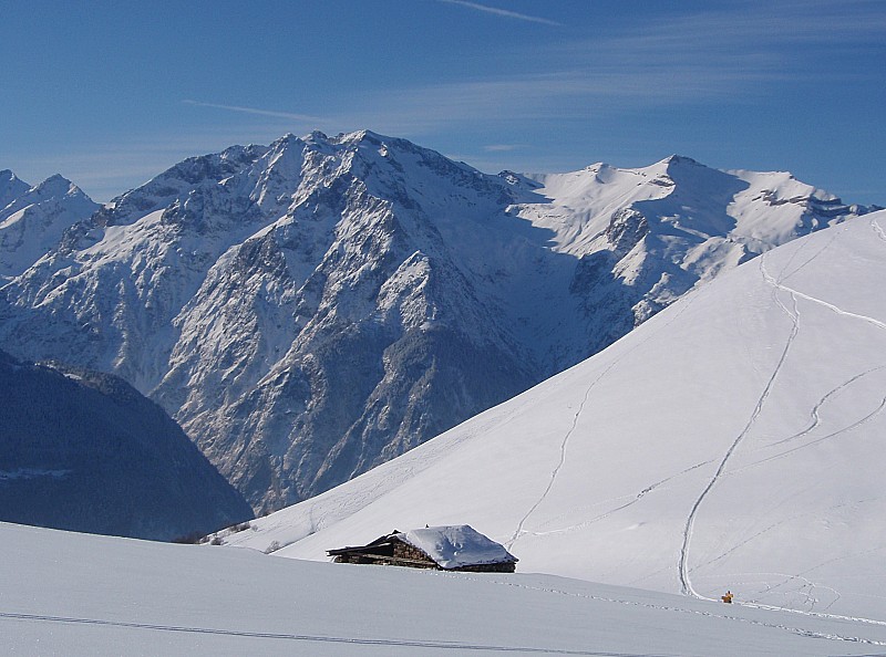 #1 Bergerie et Rochail : Une heure 1/4 d Bergerie et Rochail : Une heure 1/4 d'approche pour enfin sortir du domaine de l'Alpe d'Huez (col de Cluy)