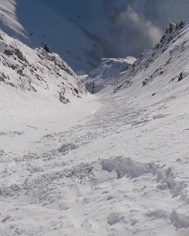#6 Couloir S-W : Bien crouté, bien trafolé Couloir S-W : Bien crouté, bien trafolé