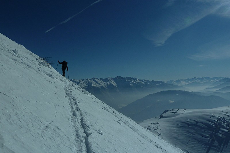 #6 Christophe devant Belledonne : le passage désagréable Christophe devant Belledonne : le passage désagréable