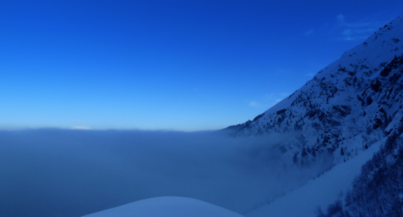 #1 Mer de nuage 1700 m : je sais enfin pourquoi je me suis levé! Mer de nuage 1700 m : je sais enfin pourquoi je me suis levé!