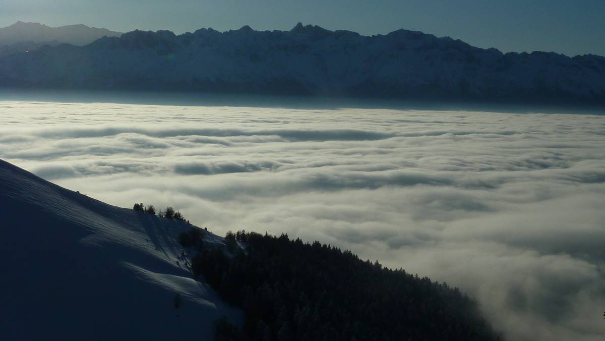 #9 Plouf : mer de nuages sur le Gresivaudan Plouf : mer de nuages sur le Gresivaudan