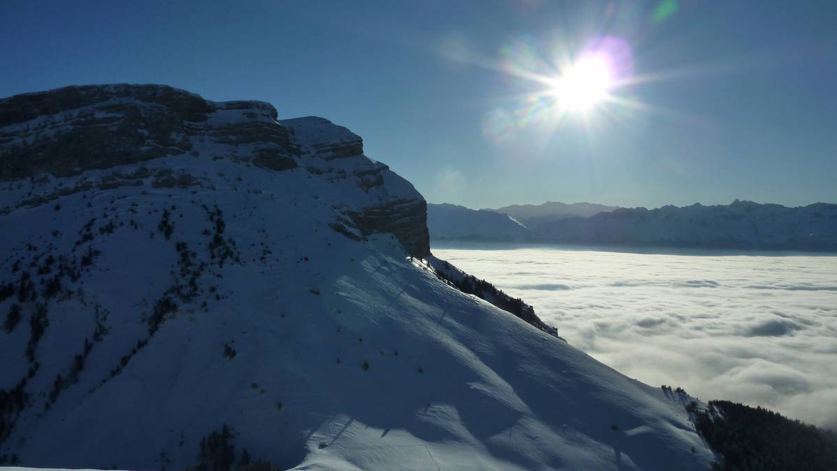 #14 Dent de Crolles : le soleil vient lecher la prairie Dent de Crolles : le soleil vient lecher la prairie