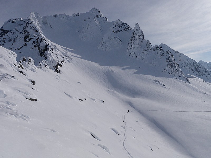 #8 tranquille : on se dirige vers le col de Paris ST Jacques tranquille : on se dirige vers le col de Paris ST Jacques