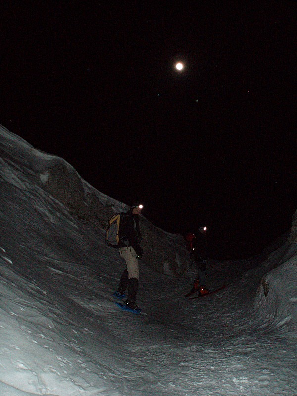 #7 La brèche : Après être redescendu au col de Léchaud, petite remontée à la Brèche pour atteindre le col de Bovinant. La brèche : Après être redescendu au col de Léchaud, petite remontée à la Brèche pour atteindre le col de Bovinant.