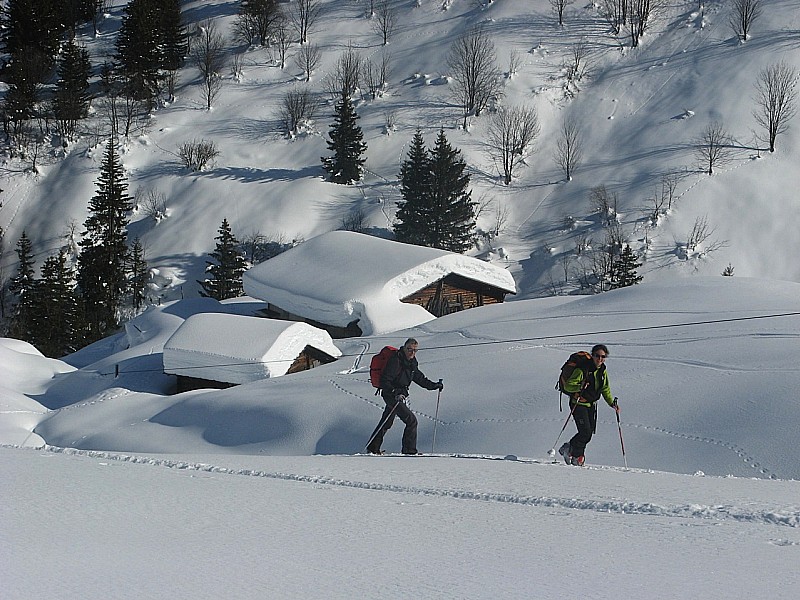#4 chalet de la barme : Remontée au passage de la charmette chalet de la barme : Remontée au passage de la charmette