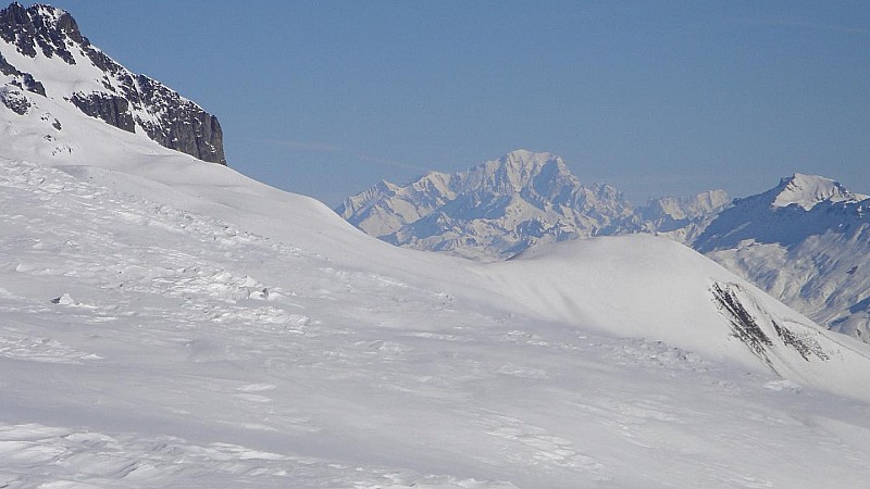#4 Mont Blanc : Vu du col. Mont Blanc : Vu du col.