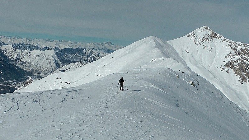 #26 2300m : début de la deuxième descente 2300m : début de la deuxième descente