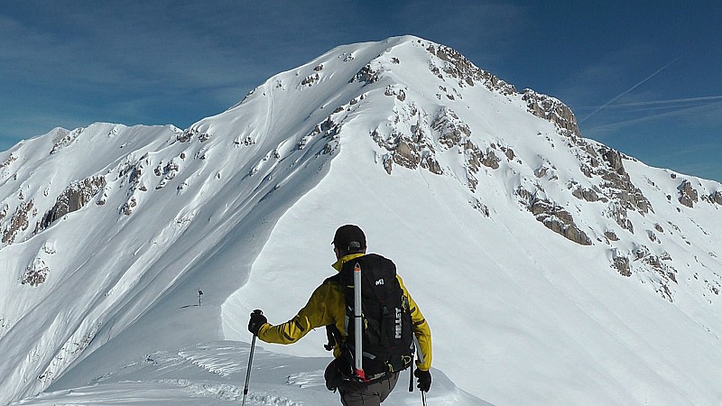 #9 2306m : Sommet ! juste en face de l 2306m : Sommet ! juste en face de l'imposant Rocca d'Orel, ce sera pour une autre fois