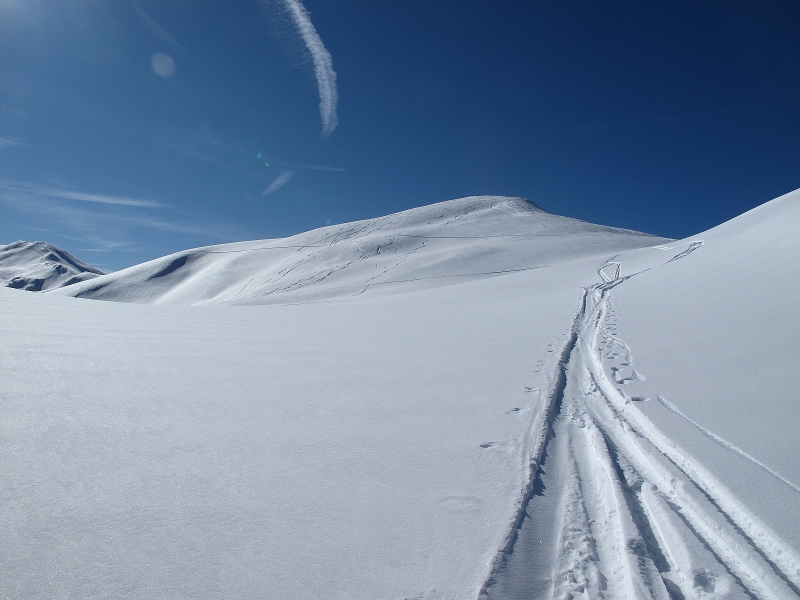 #3 Le sommet... : peu skié... Le sommet... : peu skié...