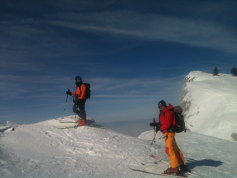 #7 les gars d les gars d'en haut... : Vent soutenu, 6 couches obligatoires mais vue imprenable sur la mer de nuages