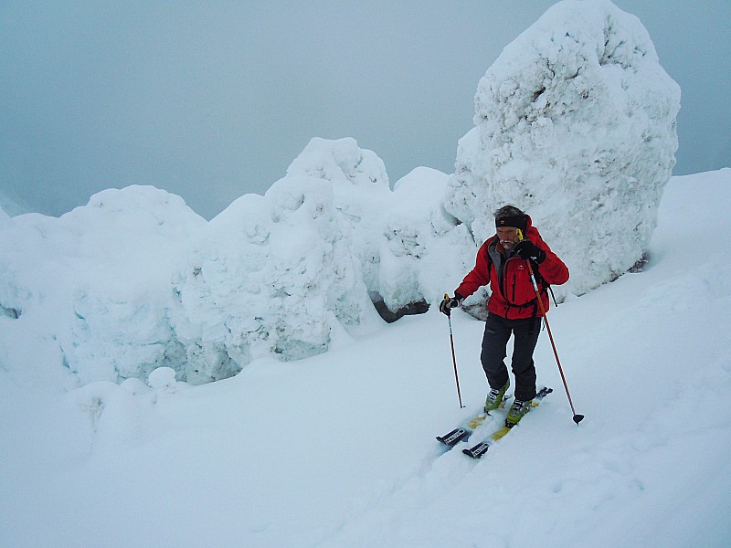 #1 Blocs d Blocs d'avalanches : de cette taille, on n'a rarement vu dans les Bauges