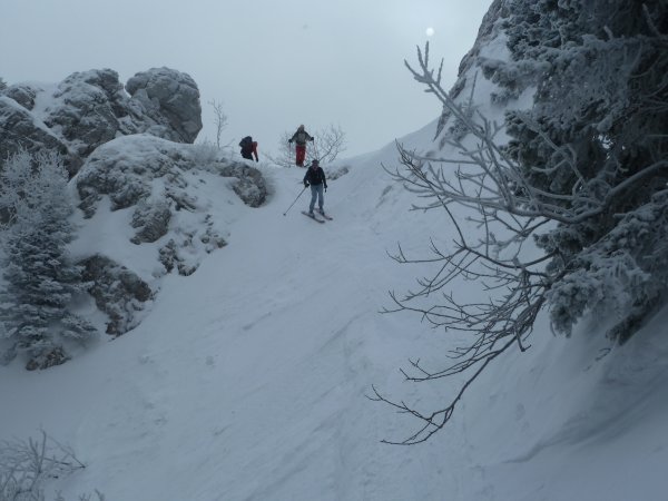 #6 Entrée du Vermorel : neige dure, soleil pas loin Entrée du Vermorel : neige dure, soleil pas loin