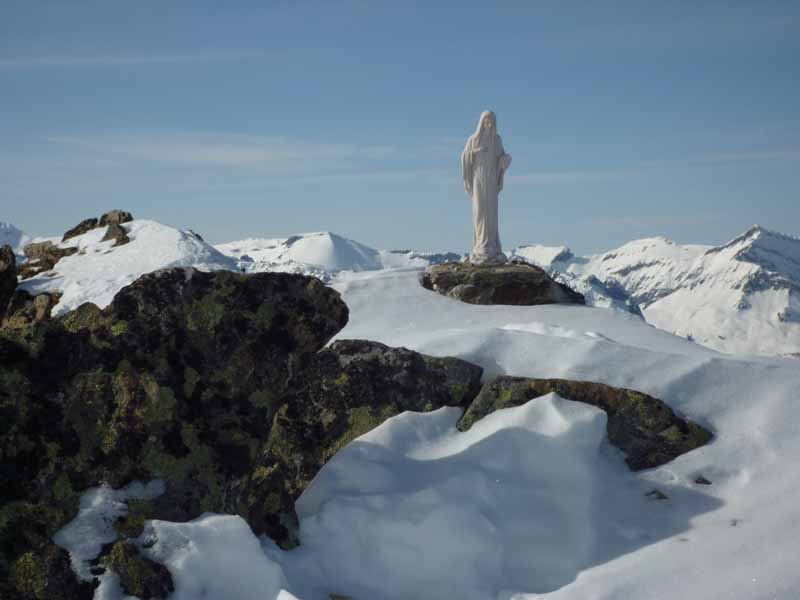 #7 vue d vue d'ensemble : La vierge au sommet
