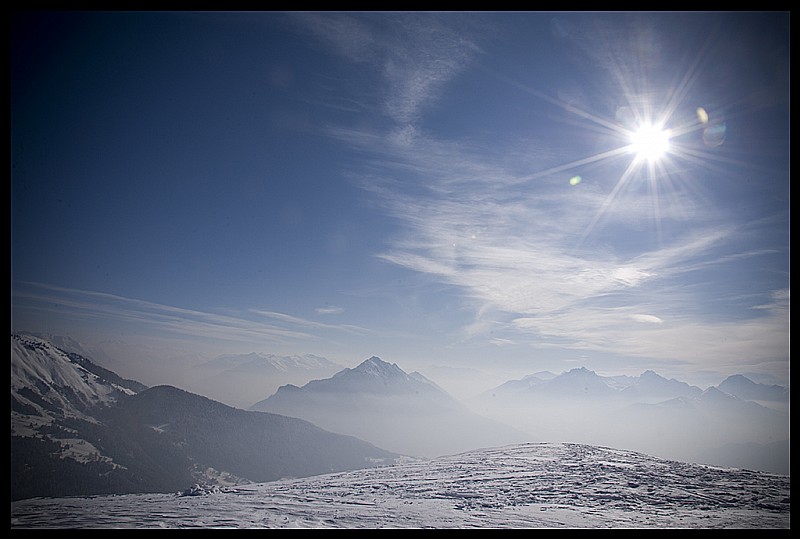 #17 Sommet : Vue plein Sud depuis le sommet Sommet : Vue plein Sud depuis le sommet