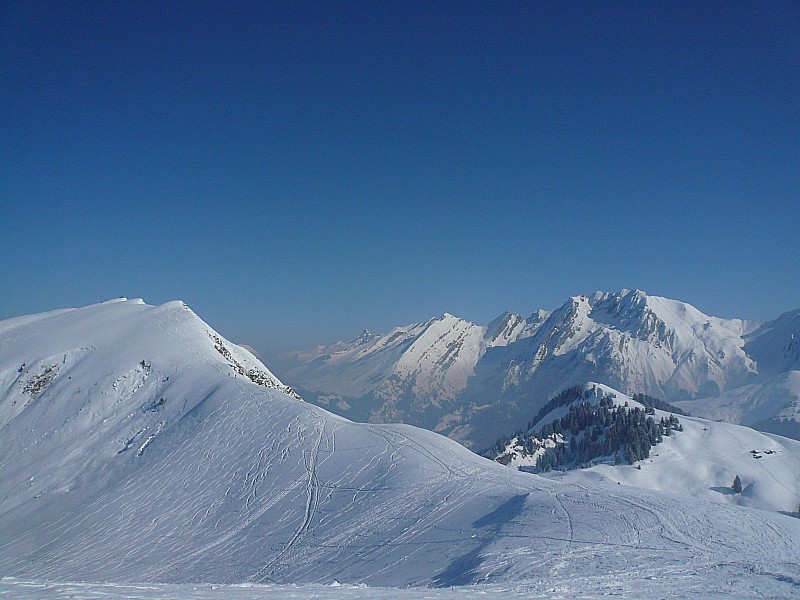 #7 vers le sommet : petite descente de 30m vers le sommet : petite descente de 30m