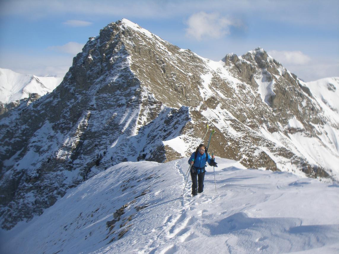 #10 laura ds les derniers metres : devant l aiguille d laura ds les derniers metres : devant l aiguille d'ancelle