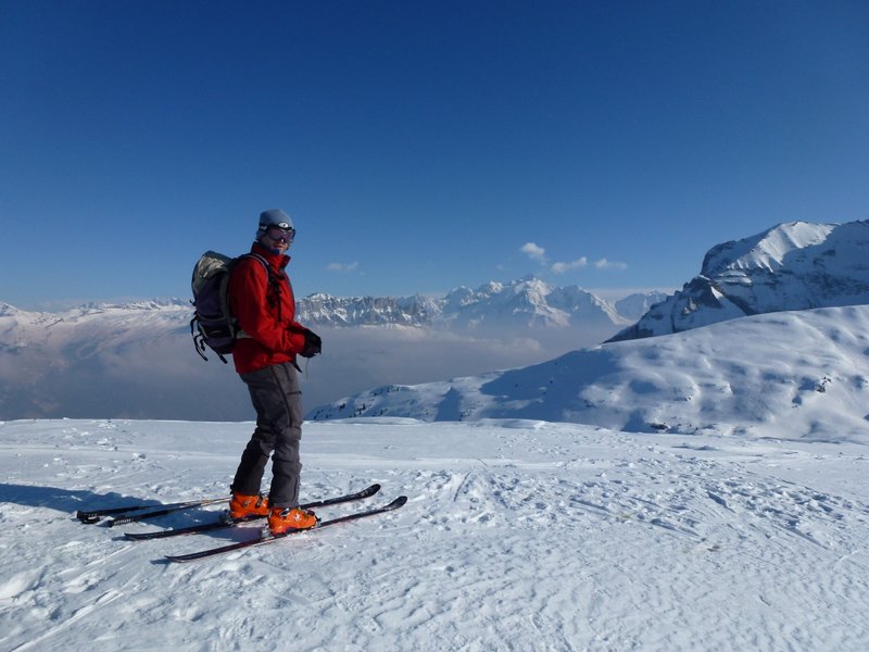 #4 Tête des Muets : Sommet et Mt Blanc Tête des Muets : Sommet et Mt Blanc