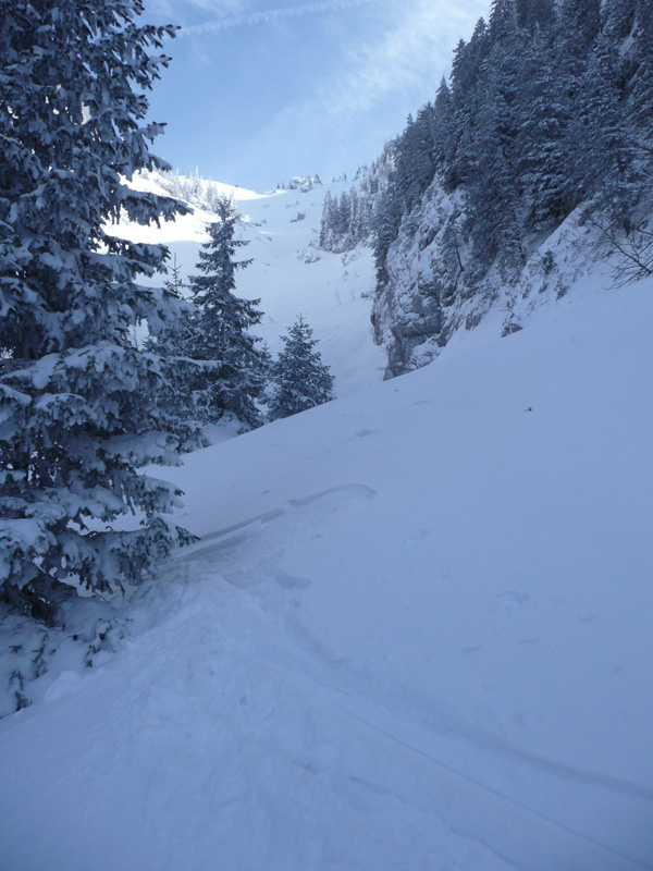 #2 Combe NW : Dans le congélateur ! Bon ski... Combe NW : Dans le congélateur ! Bon ski...