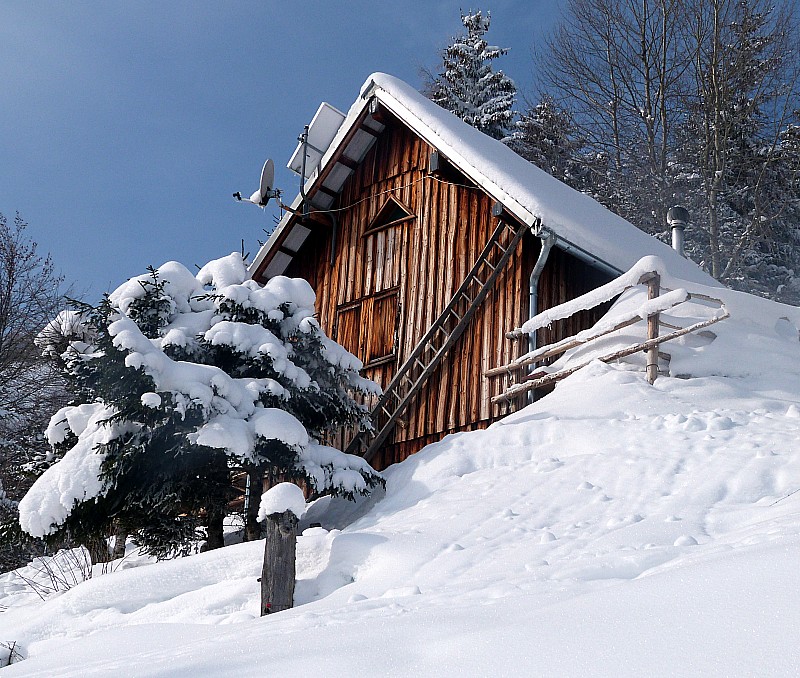 #1 Sortie de forêt : Joli chalet, sous le Roc de Poyez Sortie de forêt : Joli chalet, sous le Roc de Poyez