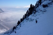 #1 clocher des pères : montée dans le couloir clocher des pères : montée dans le couloir