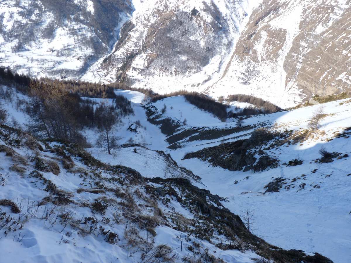 #1 Montée : Par la partie basse du ravin d Montée : Par la partie basse du ravin d'Antraïgues