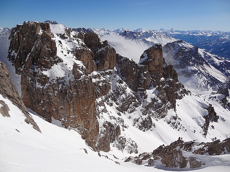 #5 Falaises : Ambiance dolomitique... Falaises : Ambiance dolomitique...