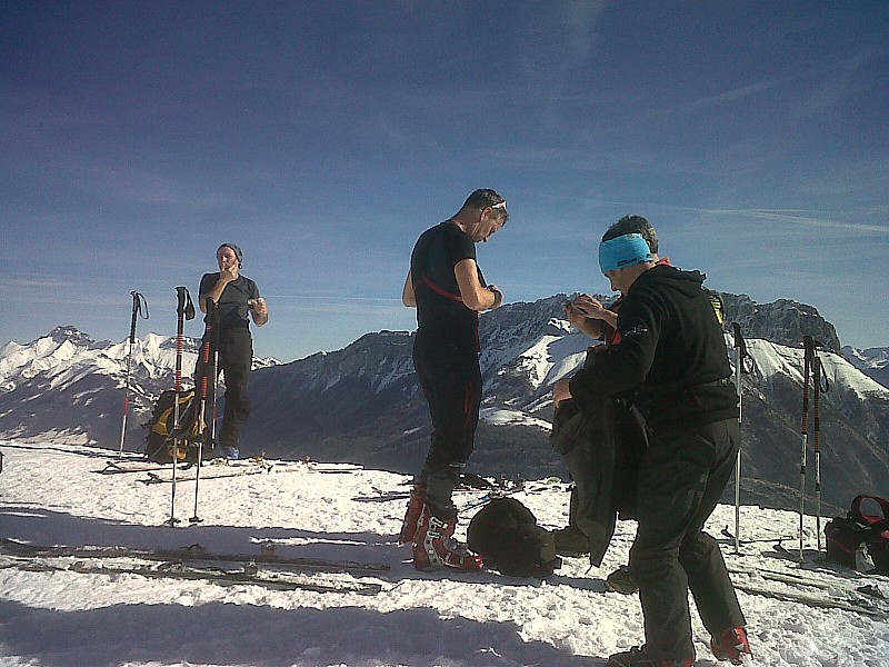 #4 Mont Morbié : Au somment tee shirt et crème solaire! Mont Morbié : Au somment tee shirt et crème solaire!