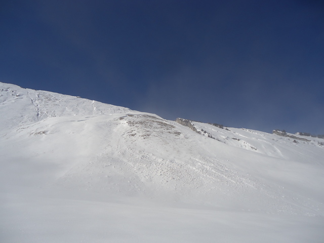 #3 col d col d'Arclusaz : coulée rive droite