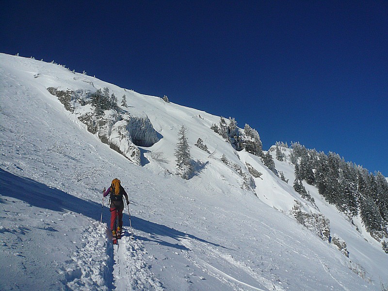 sous col de Léchaud : au soleil