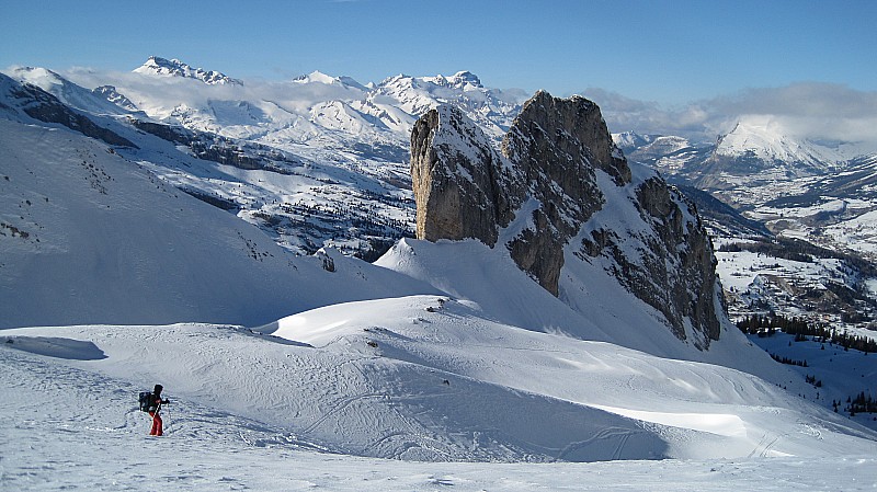 #6 crête d crête d'ane : côté pile, vallon froid