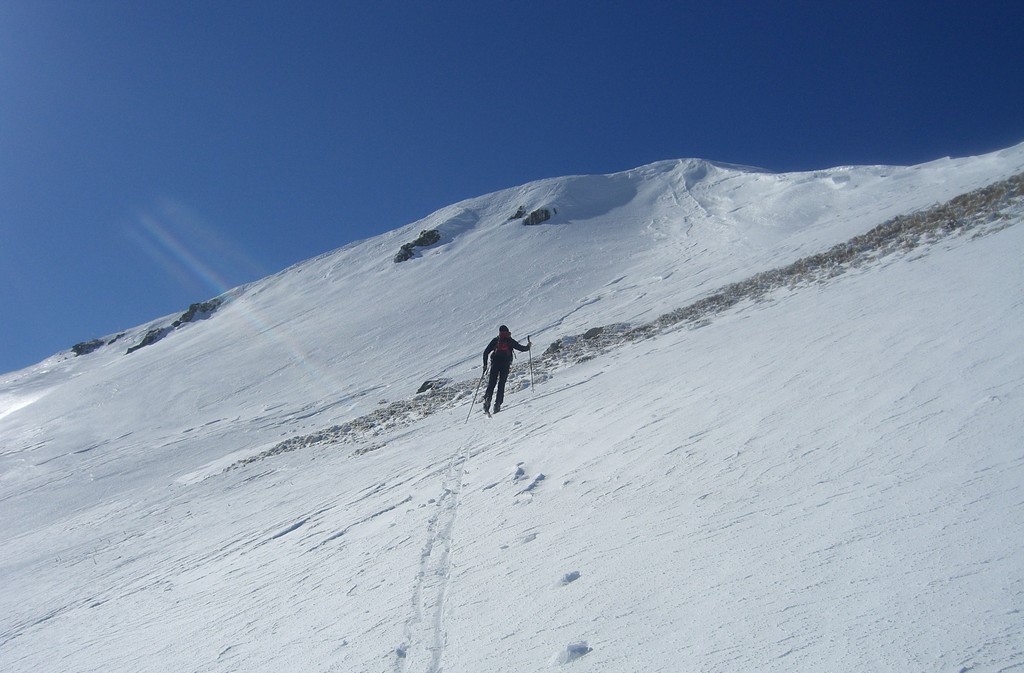 #9 Puy Brunet : Le givre de surface aide bien Puy Brunet : Le givre de surface aide bien