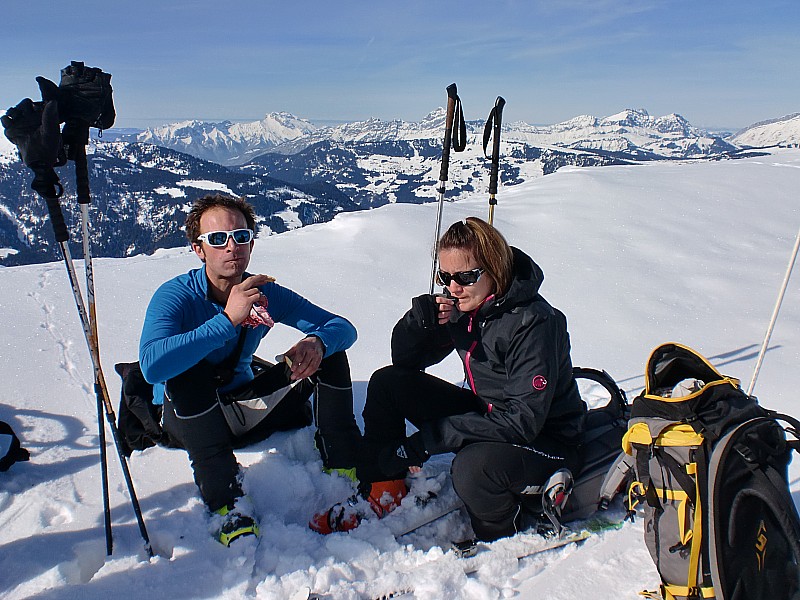 #5 Roche parstire : mike et marie au sommet Roche parstire : mike et marie au sommet
