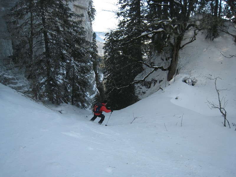 #8 Entrée combe du Giclard : Aucune trace aujourd Entrée combe du Giclard : Aucune trace aujourd'hui !