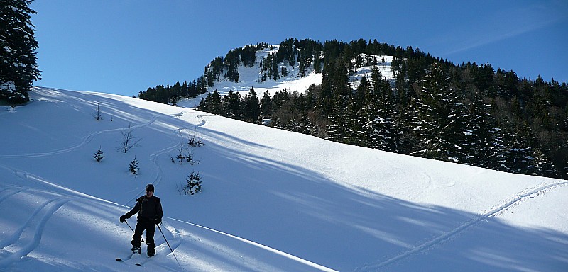 #6 Sous le Bec Charvet : Neige bien froide ici Sous le Bec Charvet : Neige bien froide ici