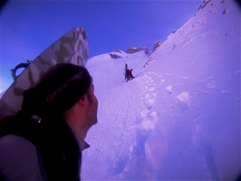 #2 Etale Sud, couloir W : On s Etale Sud, couloir W : On s'approche du sommet