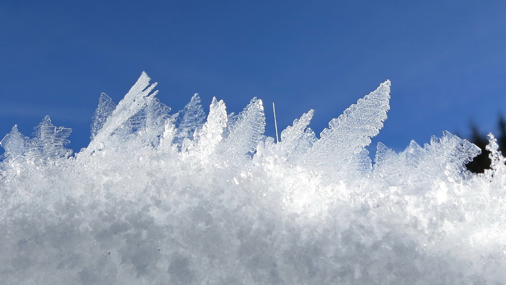 #1 feuilles de glaces : H2O en phase cristal feuilles de glaces : H2O en phase cristal