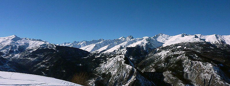 #3 côté Maurienne : la vue se dégage côté Maurienne : la vue se dégage