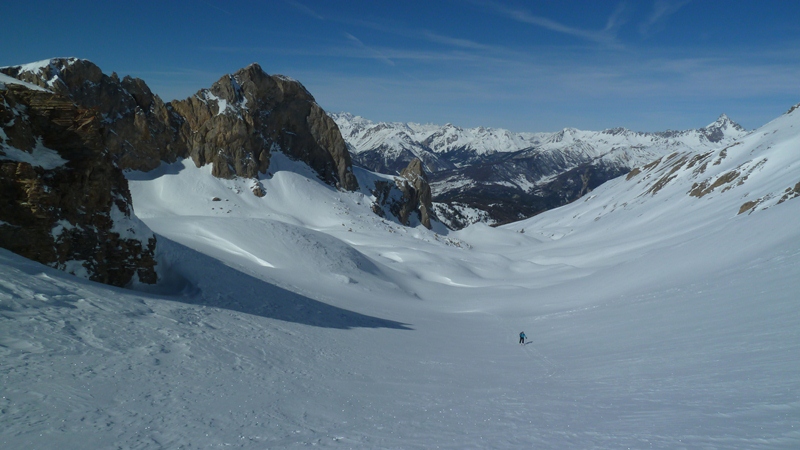 #2 En remontant le vallon : Sous le col de la Rousse En remontant le vallon : Sous le col de la Rousse