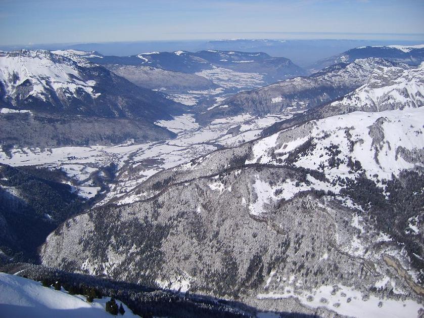 #5 Du sommet du Pécloz : Vallée du Chéran Du sommet du Pécloz : Vallée du Chéran