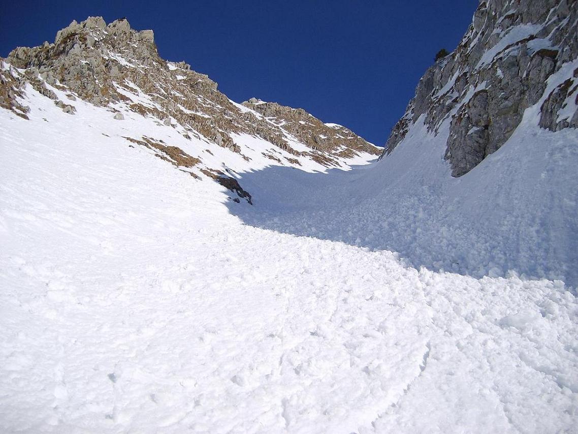 #1 Couloir du Pécloz couloir SO : entrée du couloir Couloir du Pécloz couloir SO : entrée du couloir