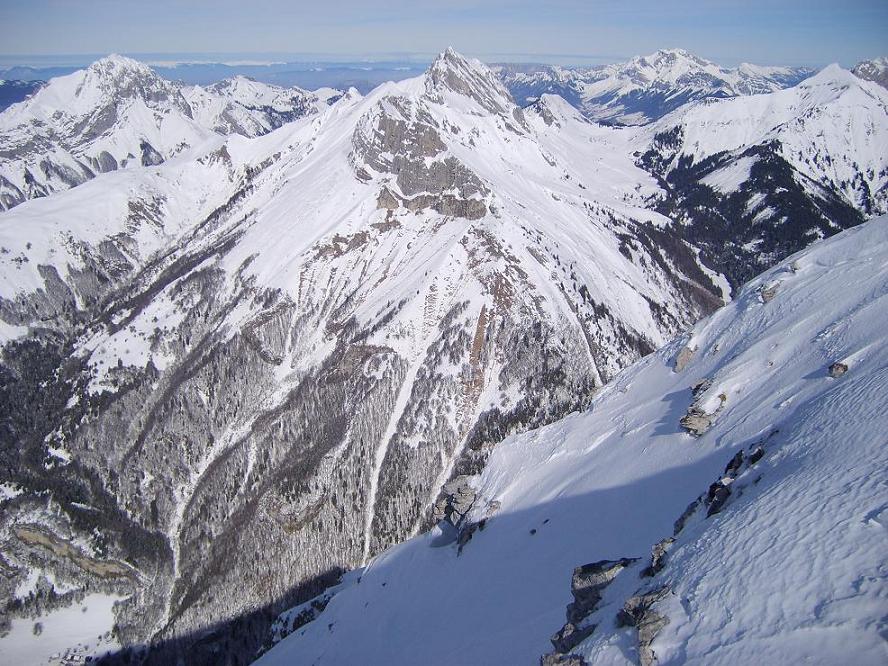 #6 Du sommet du Pécloz : Trélod, Arcalod, Tournette Du sommet du Pécloz : Trélod, Arcalod, Tournette