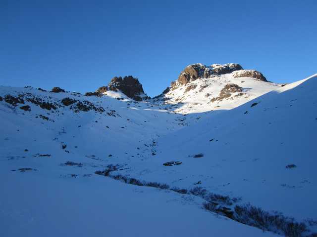 Vers le refuge Ciottulu : que c'est long