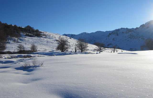 Vers le lac de Nino : c'est beau