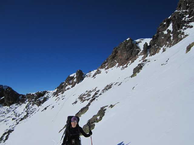 Bocca Crucetta : descente du col