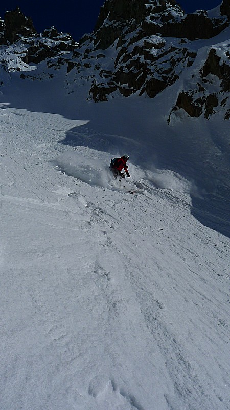 #5 Milieu de couloir : Neige parfaite en milieu de couloir Milieu de couloir : Neige parfaite en milieu de couloir
