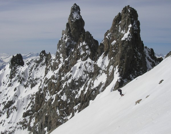 #5 Clocher de Clauzis : Descente devant le Clocher de Clauzis Clocher de Clauzis : Descente devant le Clocher de Clauzis