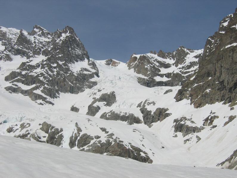 #12 Glacier de l Glacier de l'Homme : on voit une bonne partie de l'itinéraire