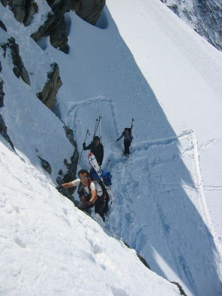#6 Passage technique : Ca paaaaaasse !!! Mais raide et expo le coin Passage technique : Ca paaaaaasse !!! Mais raide et expo le coin